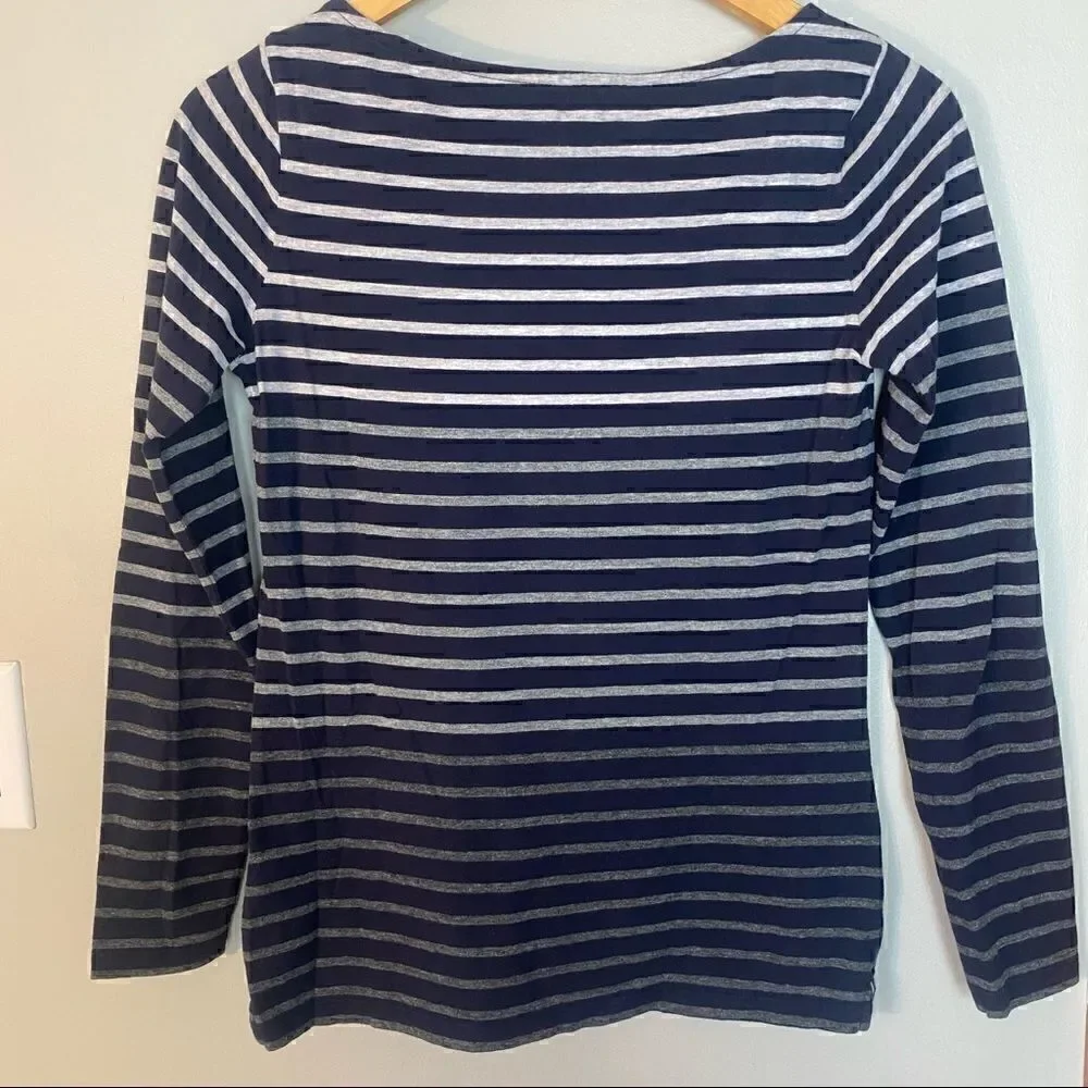 Boden Long Sleeve Breton Top